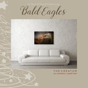 Day 2 of the 12 Days of Fine Art Featuring Bald Eagles